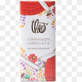 The Warm Kiss Of Cinnamon With Crunchy Puffed Rice - Theo Chocolate, HD Png Download