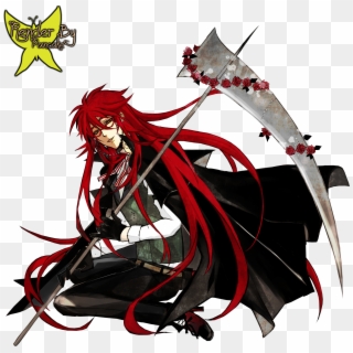 Grell Scythe, HD Png Download