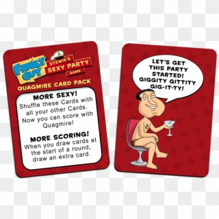 Quagmire Rules Cards - Stewies Sexy Party Game, HD Png Download