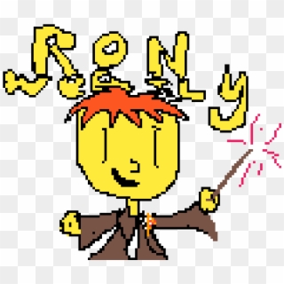 Ron Weasley - Cartoon, HD Png Download