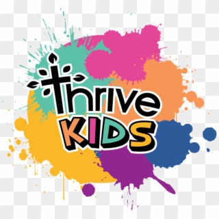 Thirve Kids Final Shirt - Splatter Shapes, HD Png Download