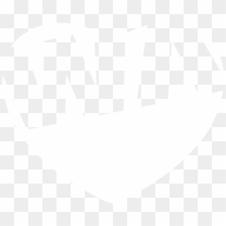 White Transparent Heart Png - Emblem, Png Download