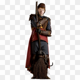 Png Rony Weasley - Ron Weasley Quidditch Png, Transparent Png