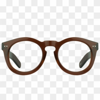 Png Free Download Instant Round Glasses Polette - Round Brown Glasses, Transparent Png
