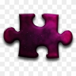 Photo 018886 Glossy Space Icon Symbols Shapes Puzzle - Puzzle Pieces Clip Art, HD Png Download