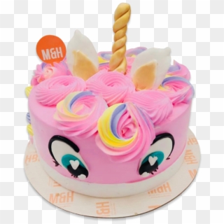 Pink Unicorn Cake, HD Png Download