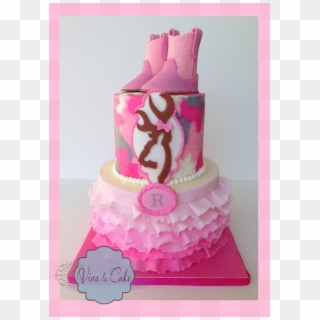Com Is The World's Largest Cake Community For Cake - Baby Girl Camo Cake, HD Png Download