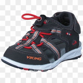 Viking Thrill Charcoal/red 49035-07 Womens Synthetic, - Cross Training Shoe, HD Png Download