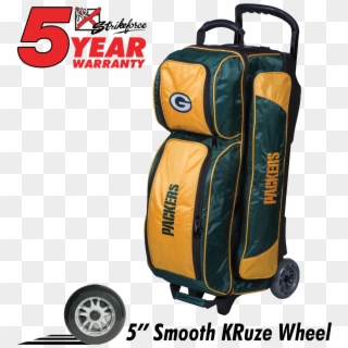 Green Bay Packers Png - 4 Ball Bowling Bag, Transparent Png