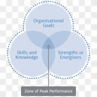 We Believe It Is At The Point At Which Skills And Knowledge - Zone Of Peak Performance, HD Png Download