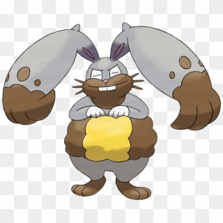Diggersby - Bunnelby Pokemon, HD Png Download