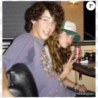 Nick Jonas And Miley Cyrus Kissing, HD Png Download