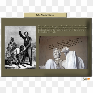 “while I Was At The Hotel To-day, An Elderly Gentleman - Abraham Lincoln Freeing Slavery, HD Png Download