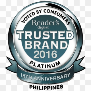 Reader's Digest Trusted Paint Brand - Reader's Digest Trusted Brand 2017, HD Png Download