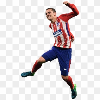 Griezmann Atletico 2018 Png, Transparent Png