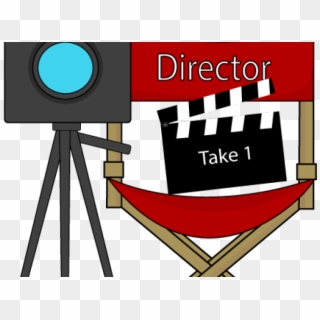 Clip Art Movie Director, HD Png Download