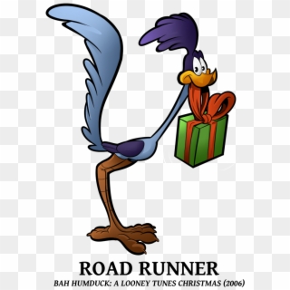 Image Black And White Stock Of Christmas Road Runner - Bah Humduck A Looney Tunes Christmas Roadrunner, HD Png Download