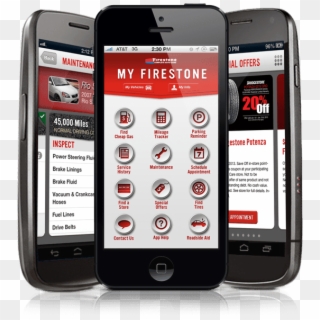 My Firestone App - App For Car Service Schedule, HD Png Download