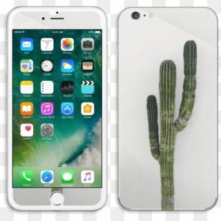 Mexican Cactus Skin Iphone 6 Plus - Face Of Iphone 7, HD Png Download