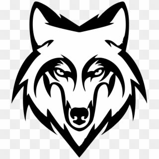 Vector Wolf - Wolf Black And White Png, Transparent Png