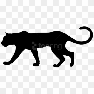 Free Png Puma Silhouette Png - Silhouette Cougar Clipart, Transparent Png