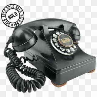 Vintage Model 302 Bell System Rotary Phone - Telephone Gif, HD Png Download