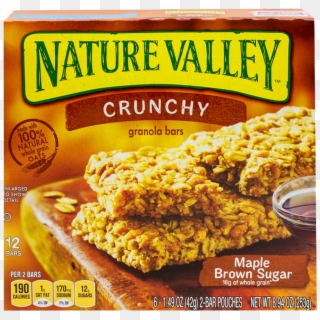 Nature Valley Maple Brown Sugar 12 Bars 252 Gm - Nature Valley Granola Bars Apple, HD Png Download