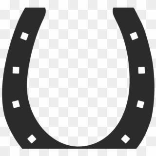 Horseshoe Clipart Simple - Horse Shoes Black And White, HD Png Download