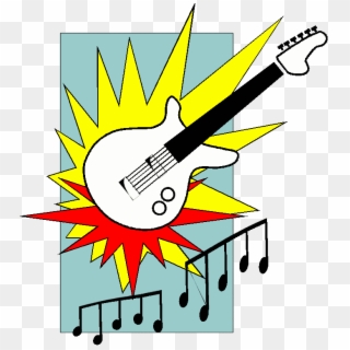 Rock Band Clipart - Clip Art Of Rock And Roll, HD Png Download