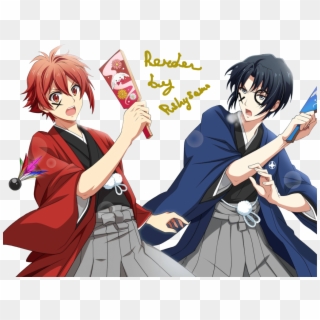 Riku And Iori Render Idolish By Pushysama - Idolish7 Riku And Iori, HD Png Download