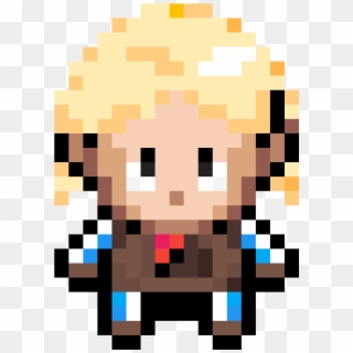Made In Abyss Riku - Earthbound Lucas Sprite, HD Png Download