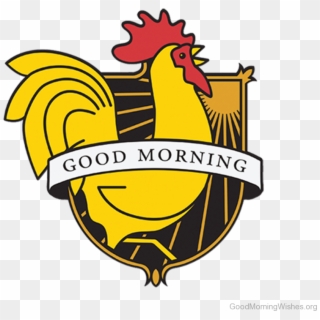Lovely Pic Of Good Morning Logo - Rooster, HD Png Download