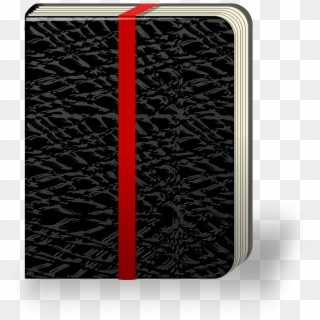 Notebook With Red Png - Illustration, Transparent Png
