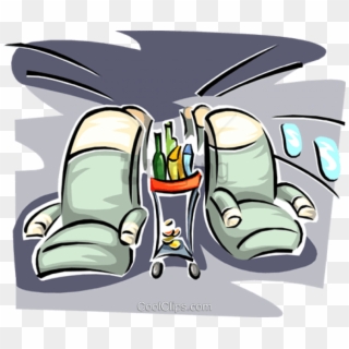 Free Png Airplane Food Cart Png Image With Transparent - Plane Seats Clipart, Png Download