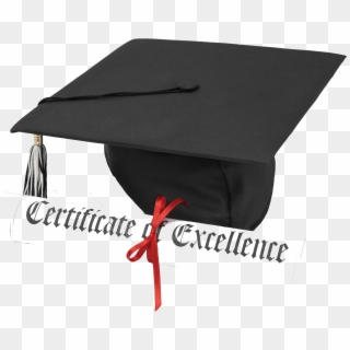 Bigstock Graduation Hat And Diploma - Certificate, HD Png Download