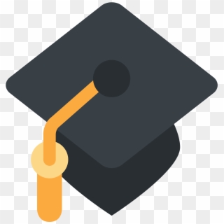Graduation Cap - Emoji Graduation Png, Transparent Png