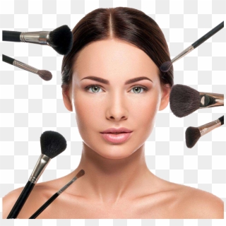 Model Vector Makeup - Maquillaje Mujer Png, Transparent Png