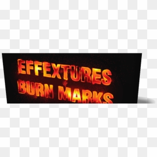 Burn Marks - Neon Sign, HD Png Download