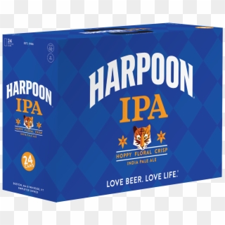 Harpoon Ipa 24-pack 12oz Cans, Pdf - Graphic Design, HD Png Download