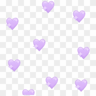 #purple #emoji #emojis #aesthetics #aesthetic #aesthetictumblr - Heart, HD Png Download