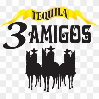 3at-logo - 3 Amigos Tequila Logo, HD Png Download