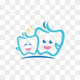 لوگو دندان پزشکی کودک - Tooth Png, Transparent Png