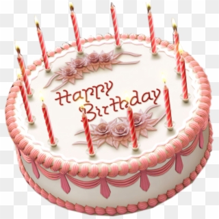 Birthday Cake - Happy Birthday Cake Png, Transparent Png