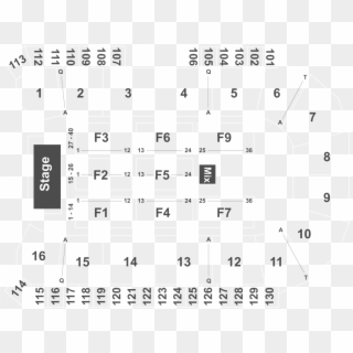 Event Info - Nec Arena Seating Plan, HD Png Download