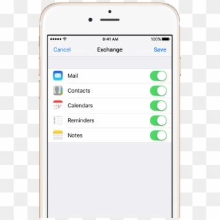 Sync Your Content - Iphone 6 Settings List, HD Png Download