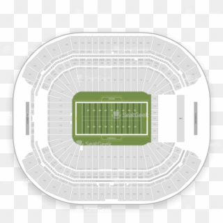Arizona Cardinals Seating Chart Map Seatgeek - University Of Phoenix Stadium, HD Png Download