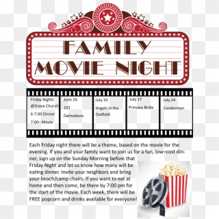 Picture12 - Family Movie Night Ticket, HD Png Download