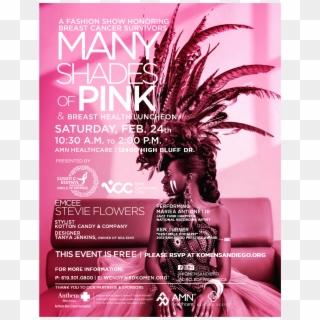 Fashion Show Honoring Breast Cancer Survivors - Breast Cancer Fashion Show Poster, HD Png Download