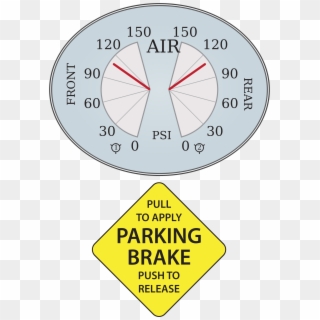 This Free Icons Png Design Of Parking Brake And Air - Parking Brake Clip Art, Transparent Png