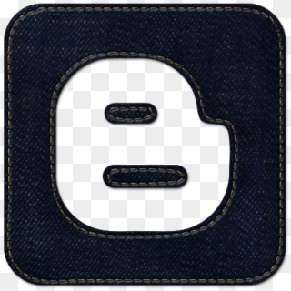 Denim, Social, Square, Jean, Logo, Blogger Icon - Icon, HD Png Download